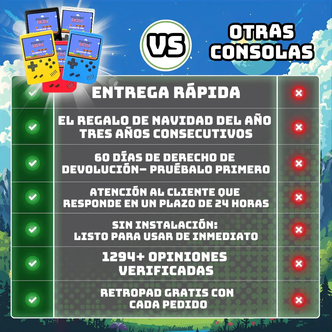 Comparision pocketboy